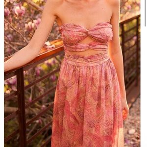 Miss Arianne strapless dress